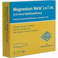 Magnesium Verla Ampullen 5 x 10 ml 