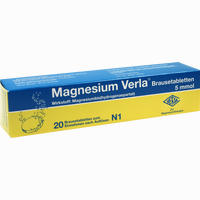 Magnesium Verla Brausetabletten 20 Stück - ab 4,20 €