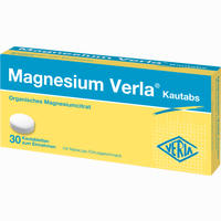 Magnesium Verla Kautabs Kautabletten 30 Stück - ab 4,95 €