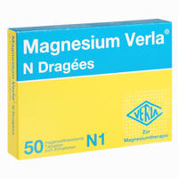 Magnesium Verla N Dragees 50 Stück - ab 3,15 €