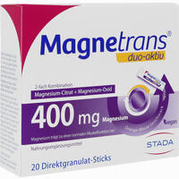 Magnetrans Duo- Aktiv 400mg Granulat 20 Stück - ab 6,44 €