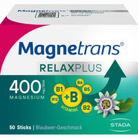 Magnetrans Relax+ 400 Mg Granulat Sticks Blaubeere 20 Stück - ab 6,35 €
