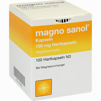 Magno Sanol Kapseln  20 Stück - ab 3,10 €