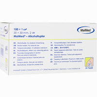 Maimed Alkoholtupfer 30x30mm. Weiß Aus Vlies 100 Stück