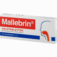 Mallebrin Halstabletten  20 Stück 