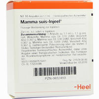 Mamma Suis- Injeel Ampullen 10 Stück