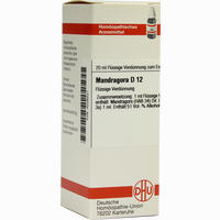 Mandragora D12 Dilution 20 ml - ab 9,61 €