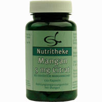 Mangan 5mg Citrat Kapseln 60 Stück - ab 13,77 €