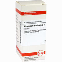 Manganum Acet D6 Tabletten 80 Stück - ab 7,60 €