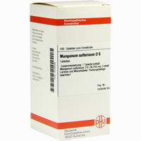 Manganum Sulf D6 Tabletten 200 Stück