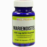 Mariendistel 500mg Gph Kapseln  30 Stück - ab 8,05 €