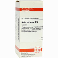 Mater Perlarum D12 Tabletten 80 Stück - ab 7,52 €