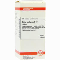 Mater Perlarum D12 Tabletten 80 Stück - ab 6,53 €