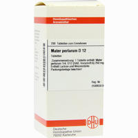 Mater Perlarum D12 Tabletten 80 Stück - ab 8,35 €