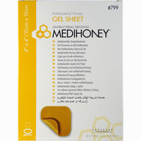 Medihoney Antibakterieller Gelverband 10x10cm 10 Stück