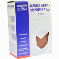 Medikamentendispenser 7 Tage mit Blindenschrift Dr. Junghans Medical GmbH 1 Stück 
