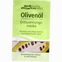 Medipharma Olivenöl Entspannungsmaske Gesichtsmaske 15 ml 