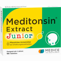 Meditonsin Extract Junior Pflanzl. Erkältungstabl.  180 Stück