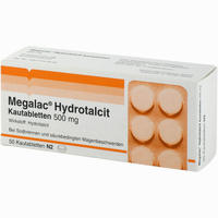 Megalac Hydrotalcit Kautabletten 50 Stück 