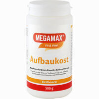 Megamax Aufbaukost Erdbeere Pulver 1.5 KG - ab 1,42 €