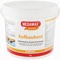 Megamax Aufbaukost Erdbeere Pulver 1.5 KG - ab 1,45 €