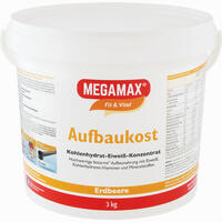 Megamax Aufbaukost Erdbeere Pulver 1.5 KG - ab 1,40 €