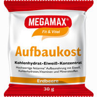 Megamax Aufbaukost Erdbeere Pulver 1.5 KG - ab 1,45 €