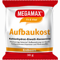 Megamax Aufbaukost Erdbeere Pulver 1.5 KG - ab 1,40 €