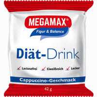 Megamax Diät Drink Cappucino Einzelportion Pulver 425 g - ab 1,68 €