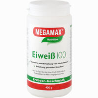 Megamax Eiweiß 100 Erdbeer Pulver 750 g - ab 15,12 €
