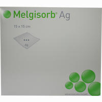 Melgisorb Ag 15x15cm Verband 10 Stück