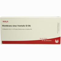 Membrana Sinus Fron Gl D6 Ampullen 10 x 1 ml