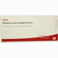 Membrana Sinus Maxi Gl D15 Ampullen 10 x 1 ml