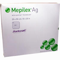 Mepilex Ag 20x50cm Schaumverband 2 Stück