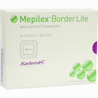 Mepilex Border Lite Verband 4x5cm Steril 10 Stück