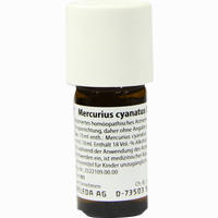Mercurius Cyanatus D6 Dilution WELEDA AG 20 ml 