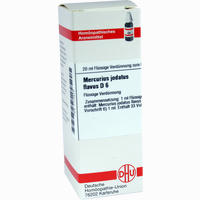 Mercurius Jodatus Flavus D6 Dilution 20 ml