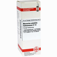 Mercurius Solubilis Hahnemanni D12 Dilution DHU-Arzneimittel GmbH & Co. KG 20 ml