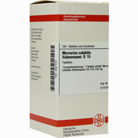 Mercurius Solubilis Hahnemanni D15 Tabletten 200 Stück