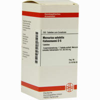 Mercurius Solubilis Hahnemanni D6 Tabletten 200 Stück