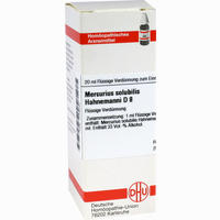 Mercurius Solubilis Hahnemanni D8 Dilution DHU-Arzneimittel GmbH & Co. KG 20 ml 