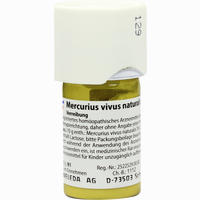 Mercurius Vivus Natur. D12 Trituration 20 g