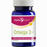 Meta Care Omega 3+ Kapseln 60 Stück 