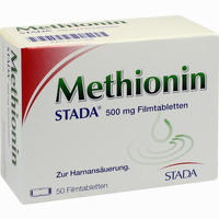 Methionin Stada 500mg Filmtabletten 50 Stück 