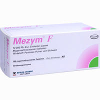 Mezym F Magensaftresistent Filmtabletten 50 Stück - ab 3,87 €