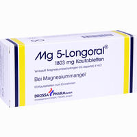 Mg 5 Longoral Kautabletten 100 Stück - ab 3,13 €