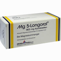 Mg 5 Longoral Kautabletten 100 Stück - ab 2,61 €