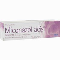 Miconazol Acis Zinkpaste  50 g - ab 5,95 €
