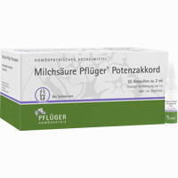 Milchsäure Pflüger Potenzakkord Injektionslösung 10 Stück - ab 11,79 €