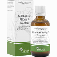 Milchsäure Pflüger Tropfen  50 ml - ab 10,87 €